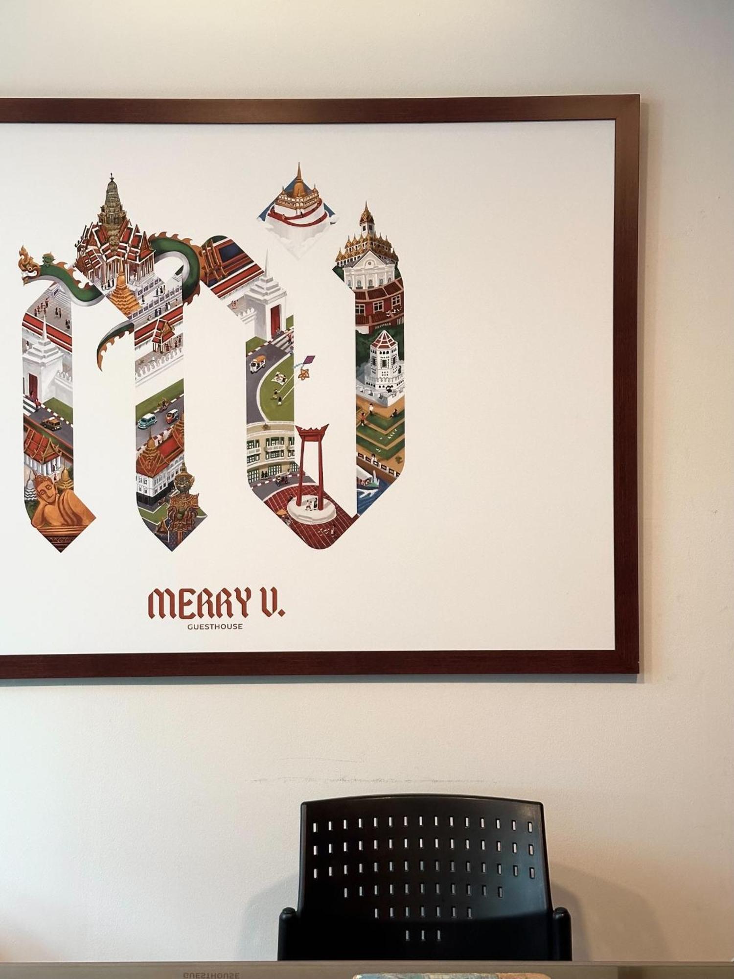 Merry V Guesthouse Bangkok Zewnętrze zdjęcie